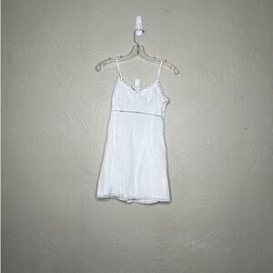 LoveShackFancy Girls White Eyelet Lace Top Size 14